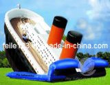 The Titanic Inflatable Slide, Inflatable Boat Slide