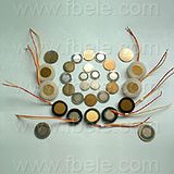 Phone Receiver Piezo Ceramic Element Ft-13X13t-9.5A2