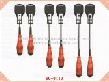 Screwdriver with Rubber-Plastic Handle (SC-0113)