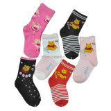Children Cotton Socks with Cartoon Design CS-122