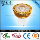 9W 110- 240V Warm White GU10 LED Light