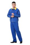 Cotton Light Blue Coveralls, 80polyester and 20%Cotton Working Uniform Working Suit Kg-006