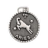 Aries Sign Silver Plating Bangle