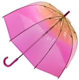 See Through POE Dome Umrella, Pink Rain Umbrella