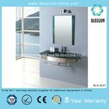 Wall Mounted Bathroom Vanity Lacquer Glass Washing Basin (BLS-2037)