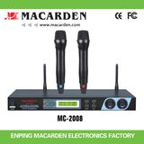 Competitive Dual Channel Wireless Microphone (MC-2008)