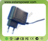 AC-DC EU Plug Adaper Power with CE GS RoHS Compliant