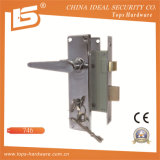 Aluminum Handle Iron Plate Mortise Lockset (746)