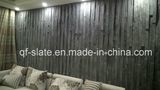 100% Natural Black Strip Slate Culture Stone for Wall/Decorative Stone