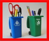 Cheap Logo Printed Trash Can Pen Holder