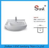 New Design Good Quality Bathroom Ceramic Cabinet Sink (S6019)