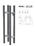 Stainless Steel Handle with Lock for Galss and Wooden Door (JD-L05)