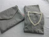 Airline Pajamas with Bag, 100% Cotton