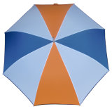Three Color Auto Open Aluminium Golf Umbrella for Advertising (75G249-1)