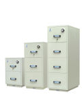Fireproof File Cabinet, UL 2 Hours Fire Resistant Filing Cabinet, 4 Drawer Metal Storage Safes