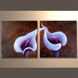 Home Decoration Flower Oil Painting on Canvas