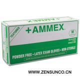 Ammex Latex Exam Gloves-Apflt