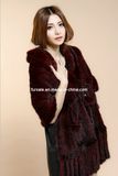 Fashion Ladies' Mink Fur Shawl