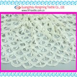 Water Drop Chemical Lace Embroidery Fabric for Garment