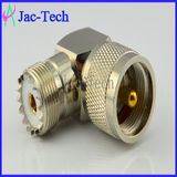 UHF Male Plug Connector to Female Jack Adapter (UHF-JKW)