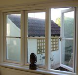 Double Glazed Aluminum Windows with Flyscreen