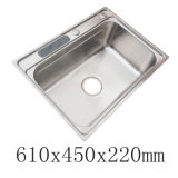 Luxury Stainless Steel Double Bowl Handmade Kitchen Sink (YX6145)