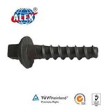 Screw Spike for Railroad Track Accessories