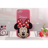 Cute Cartoon 3D Soft Silicon Phone Case for iPhone 5g/. 6g