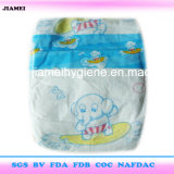 Non-Woven Cover with Magic Tapes Baby Diapers