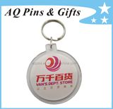 Round Shape Acrylic Key Chain with Printing Logo