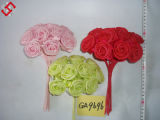Foam Roses Mix N Match Colours Coral Artificial Wedding Flowers. Decoration