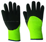 Foam Latex Glove Which Against Cold (LY2038F) (CE APPROVED)