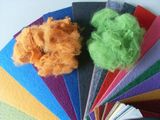 Colored Polyester Fiber