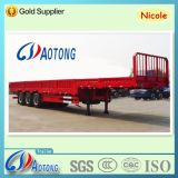 Step Wise Siide Wall Open Flatbed Semi Trailer (LAT9380T)