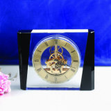 High Quality Crystal Desk Clock Glass Clock