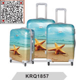 Starfish Design ABS PC Printed Travel Trolley Luggage