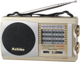 Khcibo Kk-2092 FM/MW/Sw1-7 9 Band Radio Analog Radio Receiver