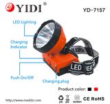 Super Bright 1LED Rechargeable Emergency Headlight Torch Headlamp