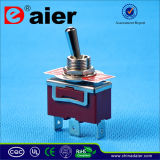 Two Way Spring Loaded E-Ten on- (ON) Toggle Switch (KN3(C)-112P)