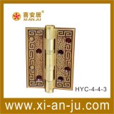 High Quality Door Hardware Patterned Hinge (HYC-4-4-3)