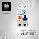 Meba Residual Current Breaker with Overload Protection (MBB8L-40N)