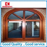 Popular Wooden Arched Casement Window (KDSW182)