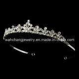 Bridal Rhinesotne Tiara, Wedding Tiara, Prom Tiara, Fashion Tiara H-1031