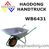 Russia Steel Wheel Barrow/Wheelbarrow (WB6431)