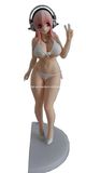 Plastic Sexy Cartoon Figure Toy for Decoration / Japanese Cartoon Toy (25 CM)