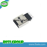 USB/a Plug/Solder/for Cable Ass'y/Short Type Fbusba1-106