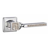 Zinc Alloy Door Lock Handle with Crystal (153.19172)