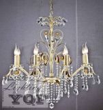 Crystal Iron Chandelier (YQF2181D85GD)