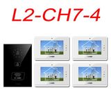 7'' Digital Video Intercom System for Houses/Apartments (L2-CH7-4)