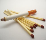 Cigarettes Wood Matches with White Card Board in Bulk